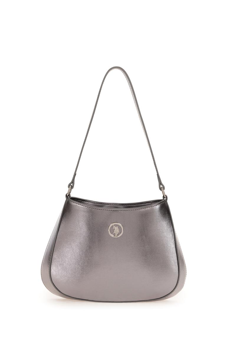 Kadın Gri Parlak Abiye Çanta - 50300340001