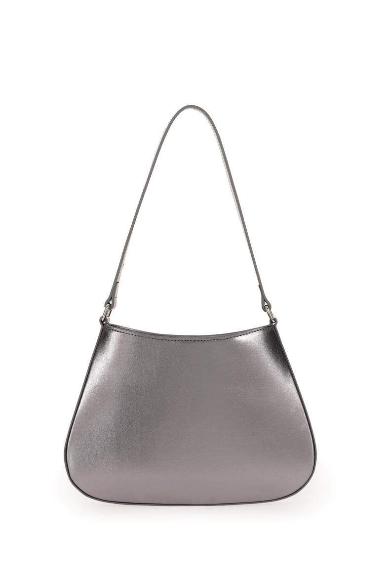 Kadın Gri Parlak Abiye Çanta - 50300340001