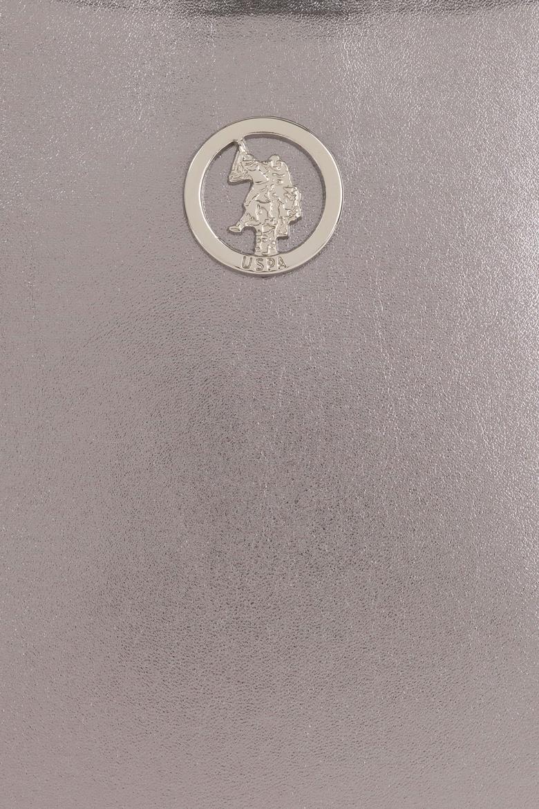 Kadın Gri Parlak Abiye Çanta - 50300340001