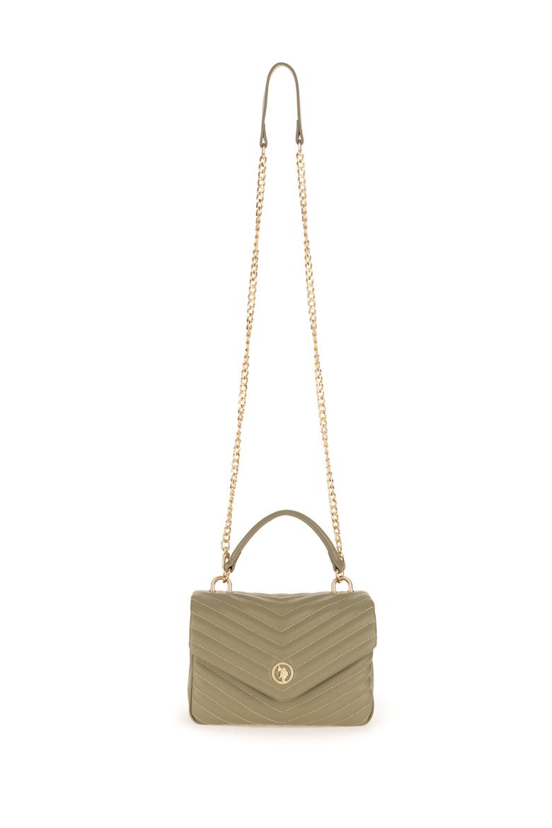 Kadın Haki Zincir Askılı Kol Çantası - 50300326004