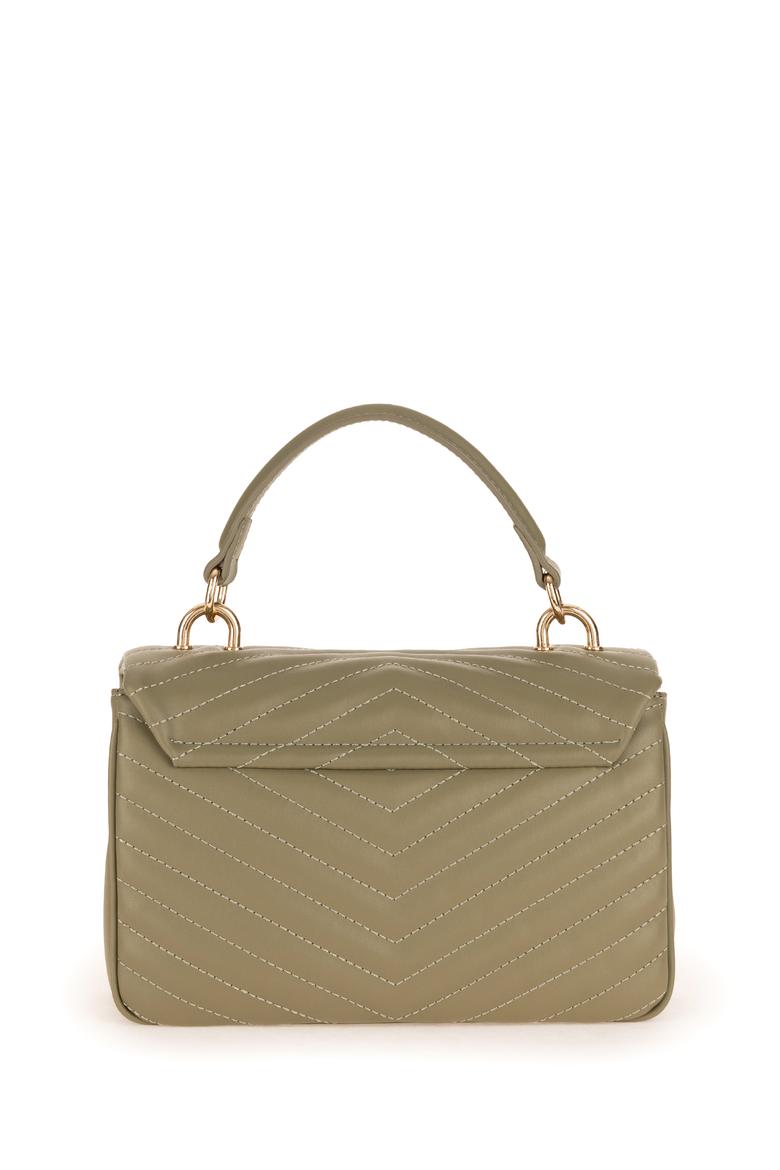 Kadın Haki Zincir Askılı Kol Çantası - 50300326004