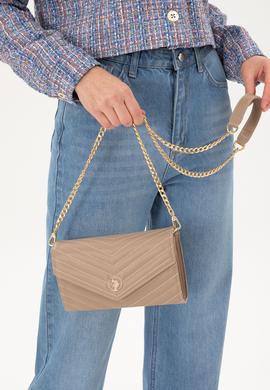 Kadın Vizon Zincir Askılı Çapraz Çanta - 50300328002