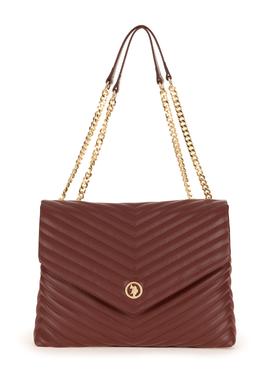 Kadın Bordo Zincir Askılı Kol Çantası - 50300325001