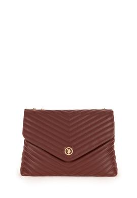 Kadın Bordo Zincir Askılı Kol Çantası - 50300325001