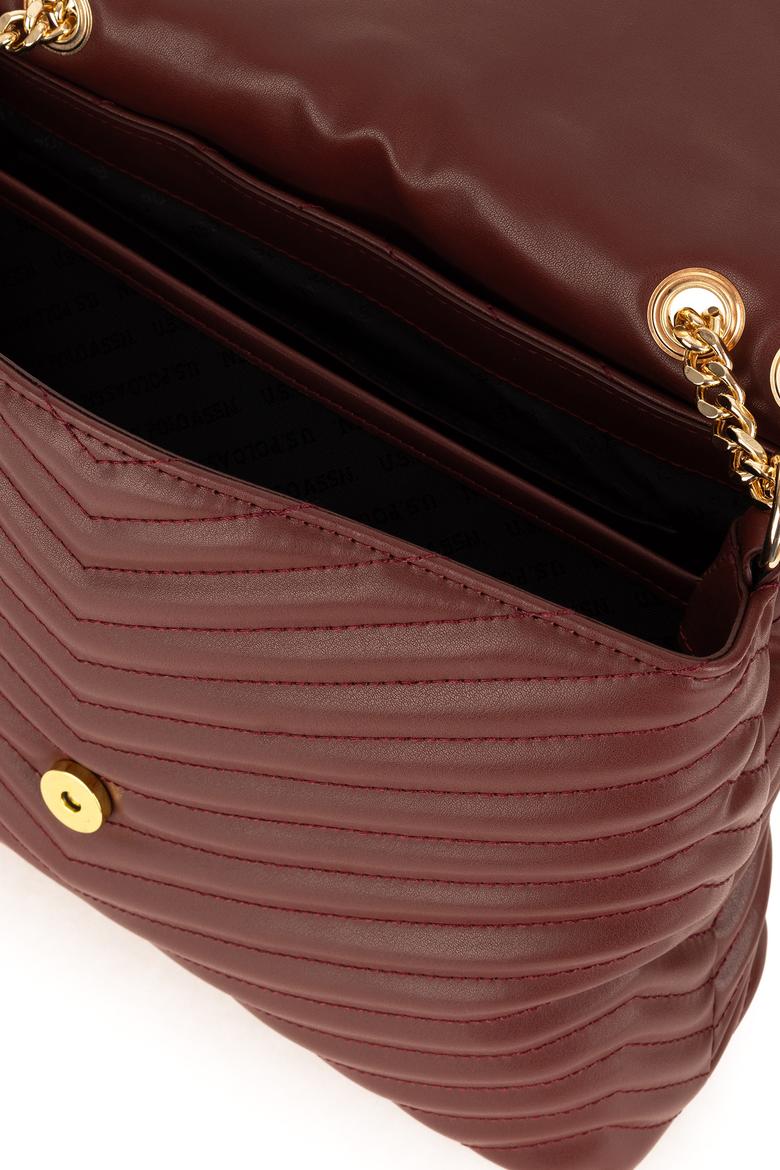 Kadın Bordo Zincir Askılı Kol Çantası - 50300325001