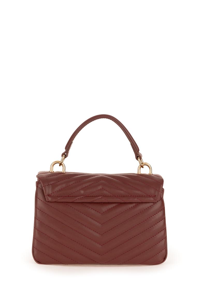 Kadın Bordo Zincir Askılı Kol Çantası - 50300326001