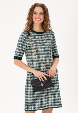 Kadın Siyah Zincir Askılı Çapraz Çanta - 50300328003