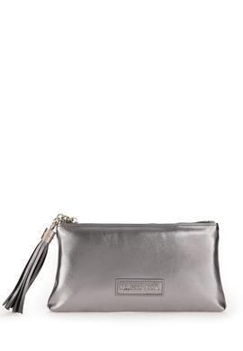 Kadın Gri Parlak El Çantası - 50300345001