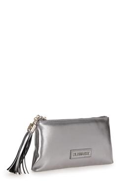 Kadın Gri Parlak El Çantası - 50300345001