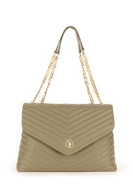 Kadın Haki Zincir Askılı Kol Çantası - 50300325004