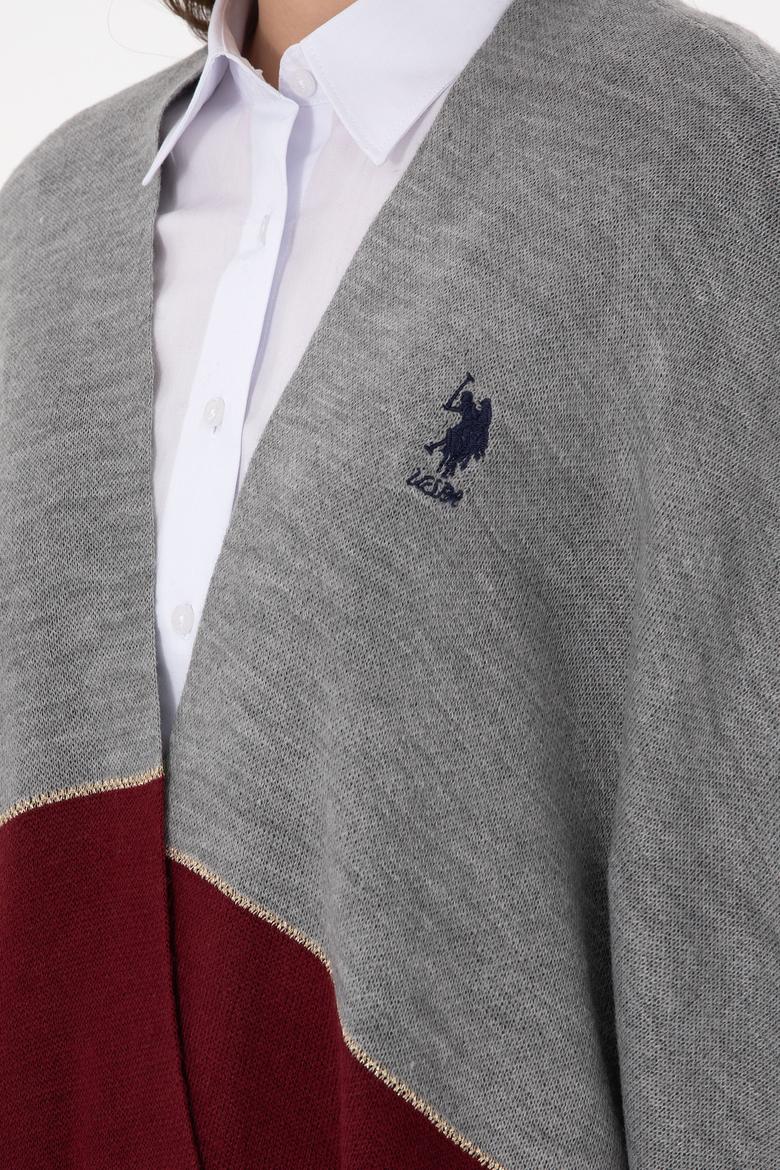 Kadın Lacivert Triko Panço - 50293124002