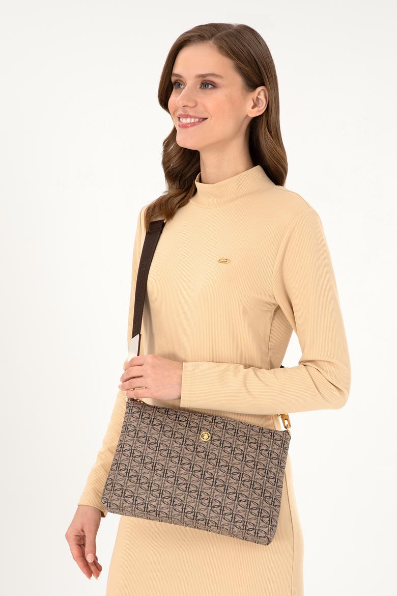 Kadın Bej Çapraz Çanta