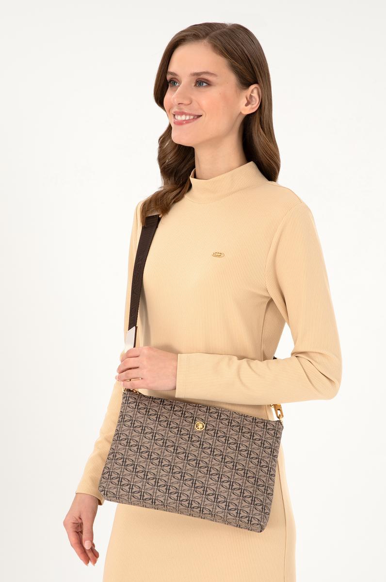 Kadın Bej Çapraz Çanta