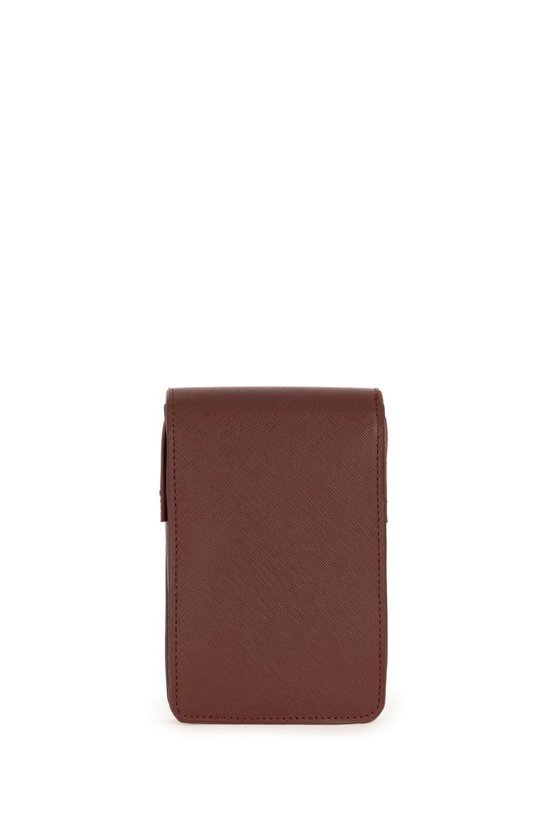 Kadın Bordo Telefon Çantası - 50300339002
