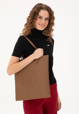 Kadın Kahverengi Kol Çantası - 50303398003