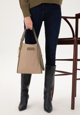 Kadın Bej Kol Çantası - 50300350002