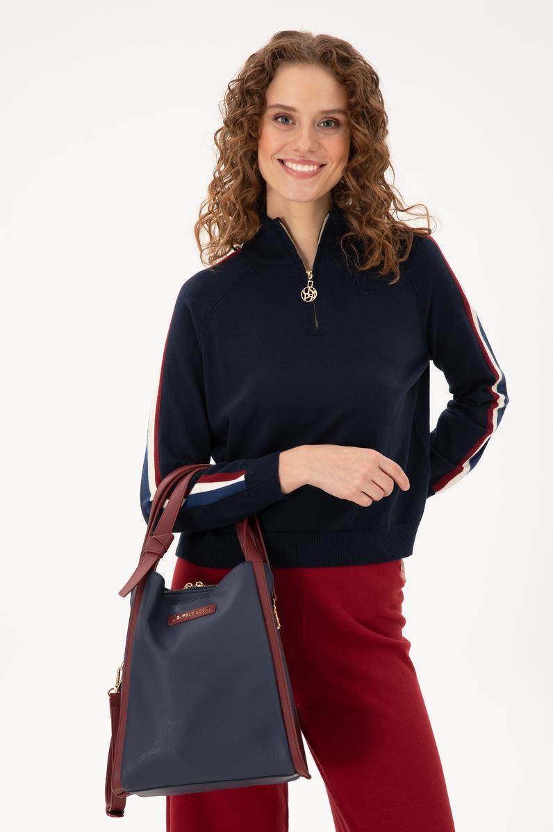 Kadın Lacivert Kol Çantası