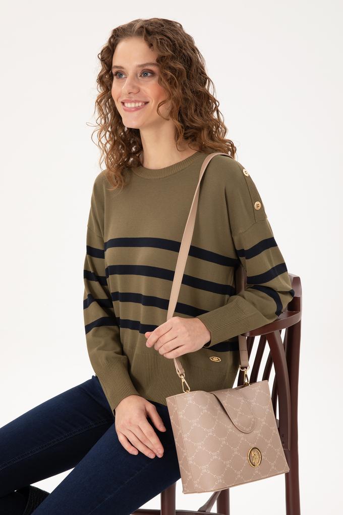 Kadın Vizon Çapraz Çanta