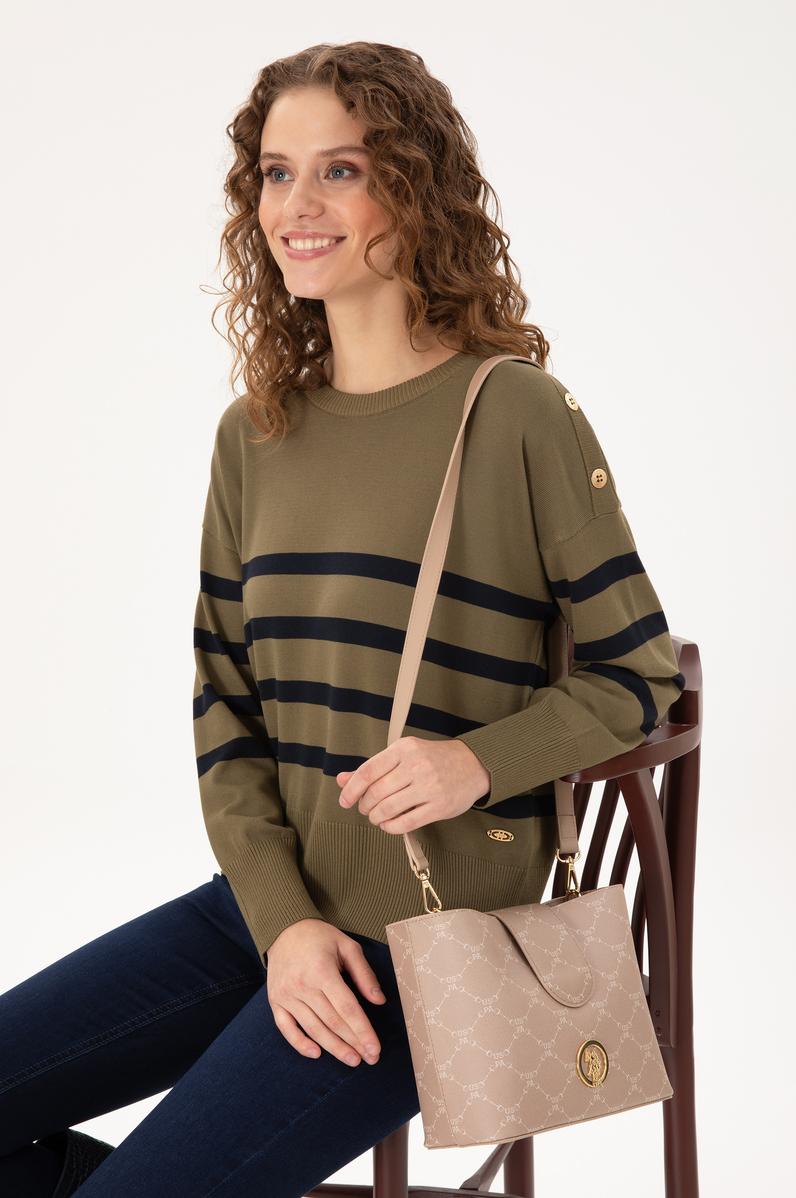 Kadın Vizon Çapraz Çanta