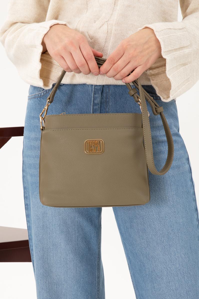 Kadın Haki Çapraz Çanta