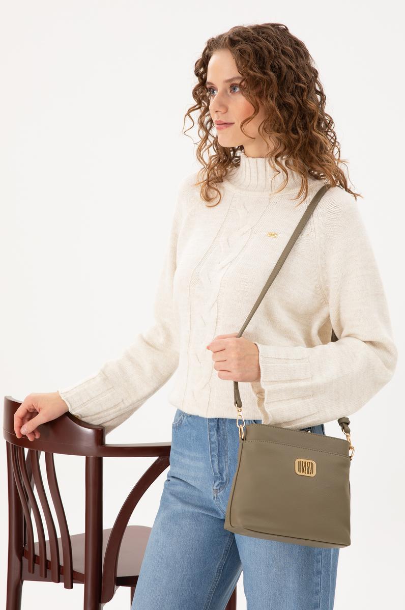 Kadın Haki Çapraz Çanta