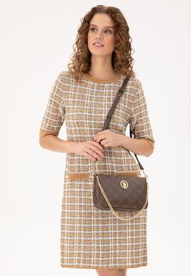 Kadın Kahverengi Çapraz Çanta - 50300285003