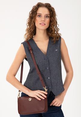 Kadın Bordo Çapraz Çanta - 50300286002