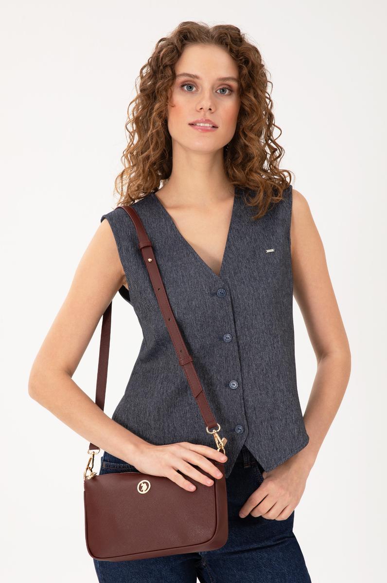 Kadın Bordo Çapraz Çanta