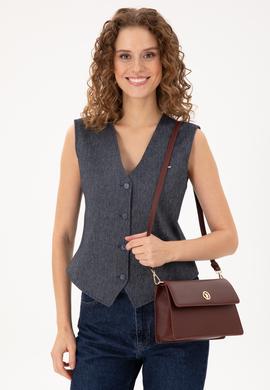 Kadın Bordo Çapraz Çanta - 50300293002