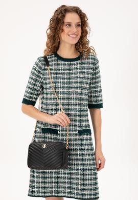 Kadın Siyah Zincir Askılı Çapraz Çanta - 50300327003