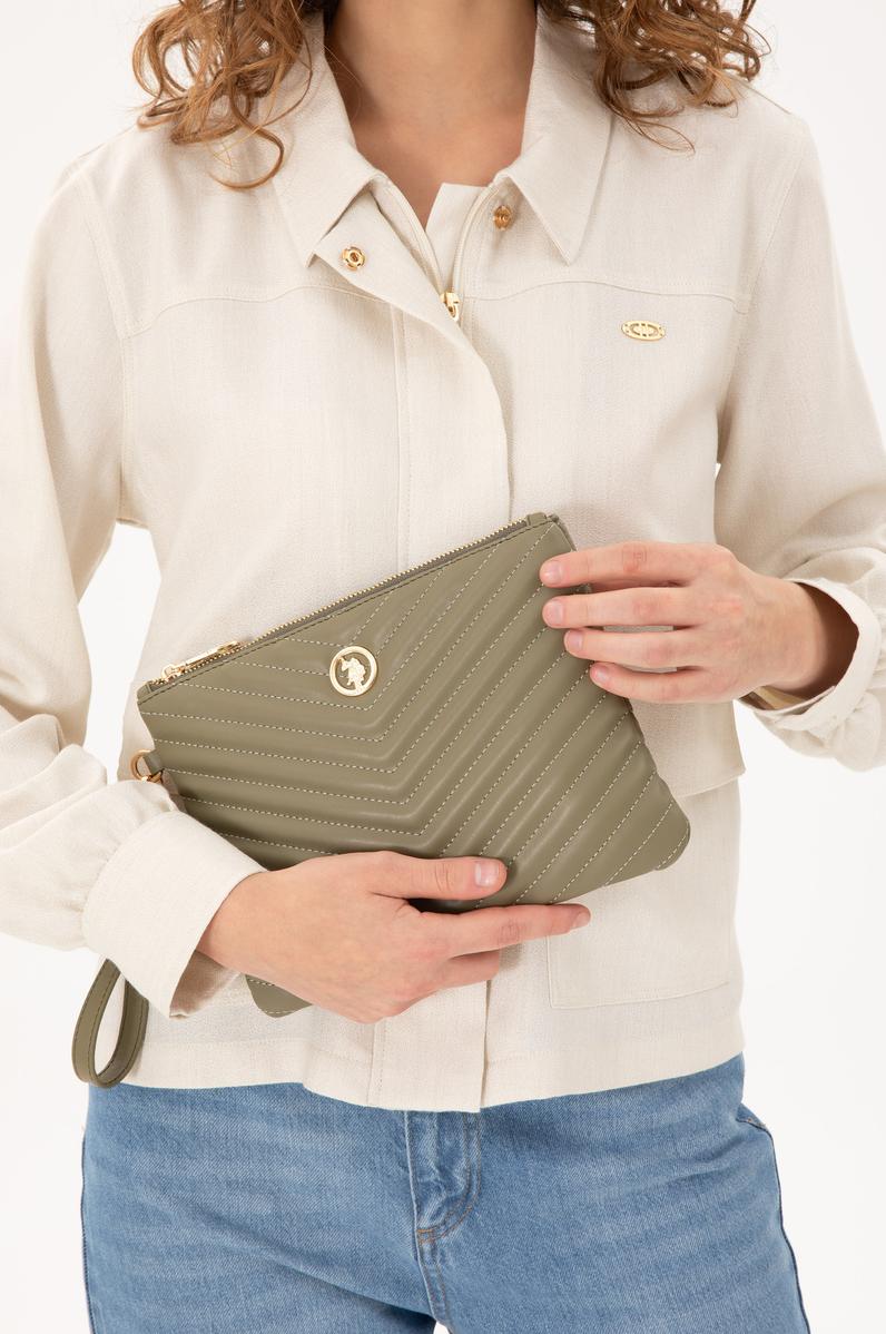 Kadın Haki El Çantası