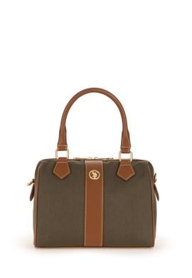 Kadın Haki Kanvas Kol Çantası - 50300317002