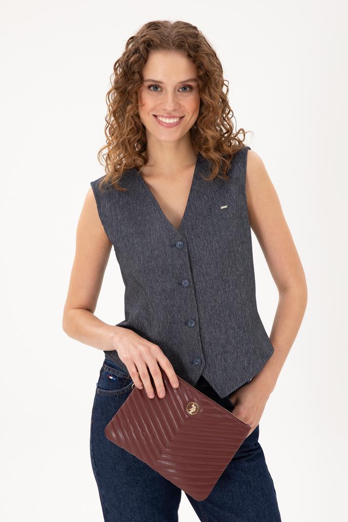 Kadın Bordo El Çantası