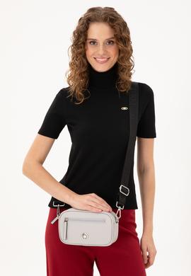 Kadın Gri Çapraz Çanta - 50303432003