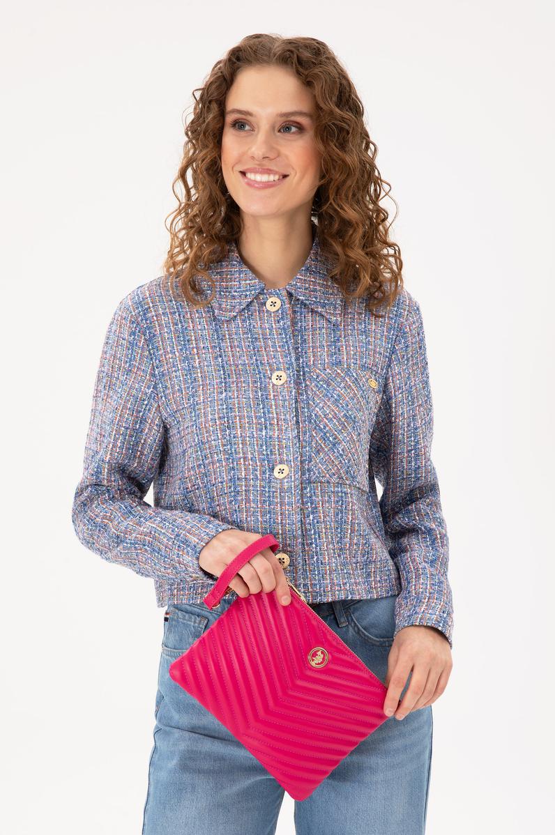 Kadın Fuşya El Çantası