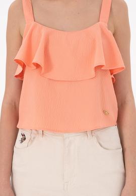 Kadın Somon Askılı Gömlek - 50283599014