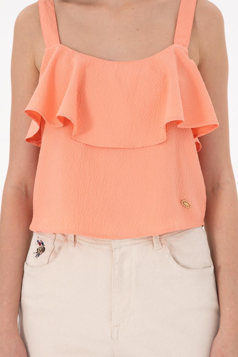 Kadın Somon Askılı Gömlek - 50283599014