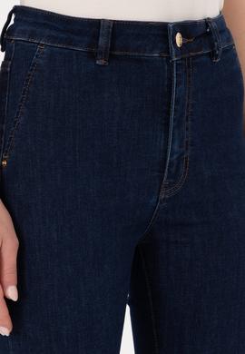 Kadın Koyu Mavi Jean Pantolon - 50293260002