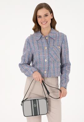 Kadın Gri Çapraz Çanta - 50293672009