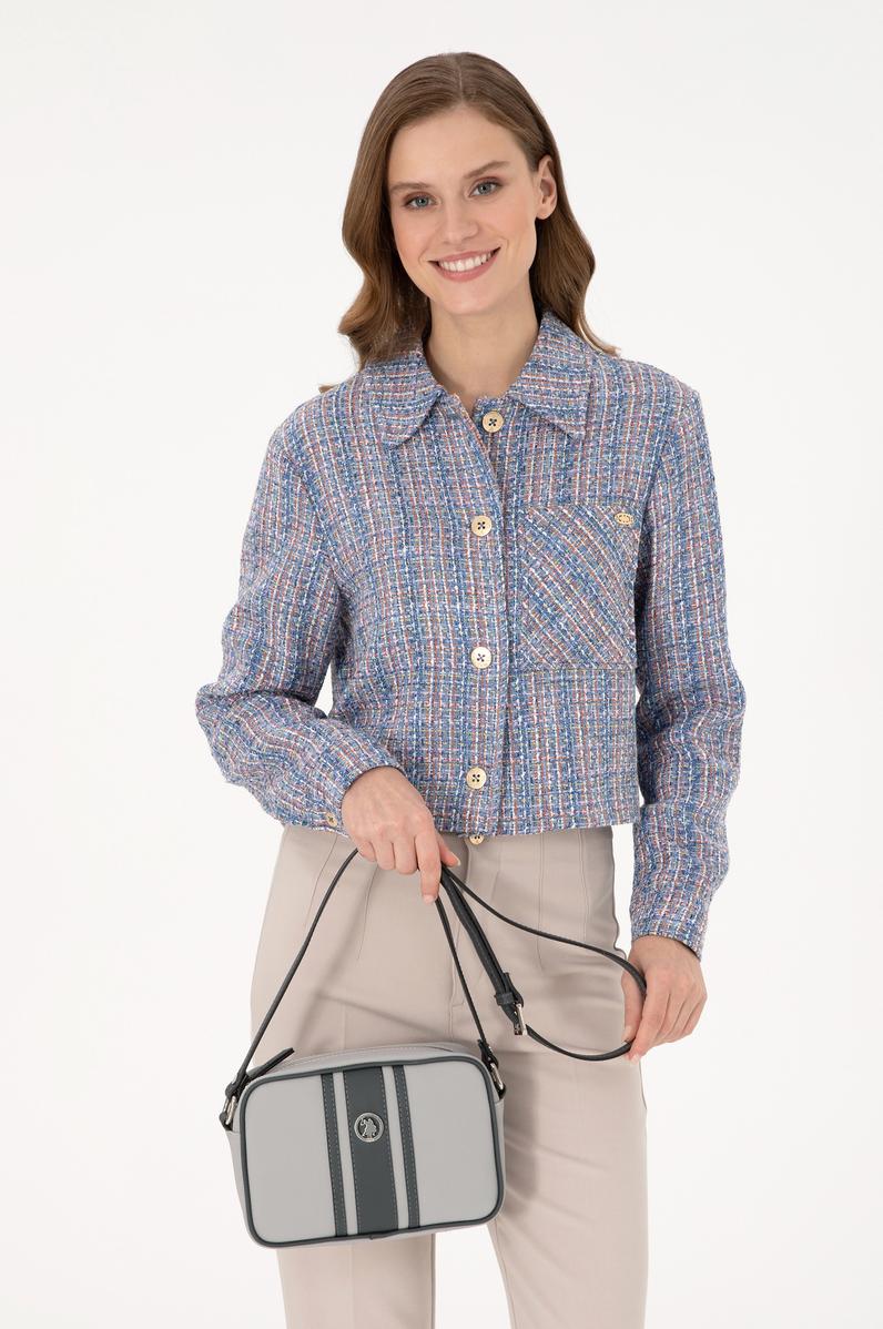 Kadın Gri Çapraz Çanta