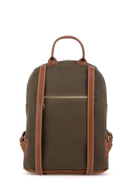 Kadın Haki Kanvas Sırt Çantası - 50300291002