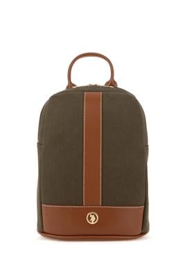 Kadın Haki Kanvas Sırt Çantası - 50300291002