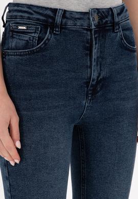 Kadın Koyu Mavi Jean Pantolon - 50291037003