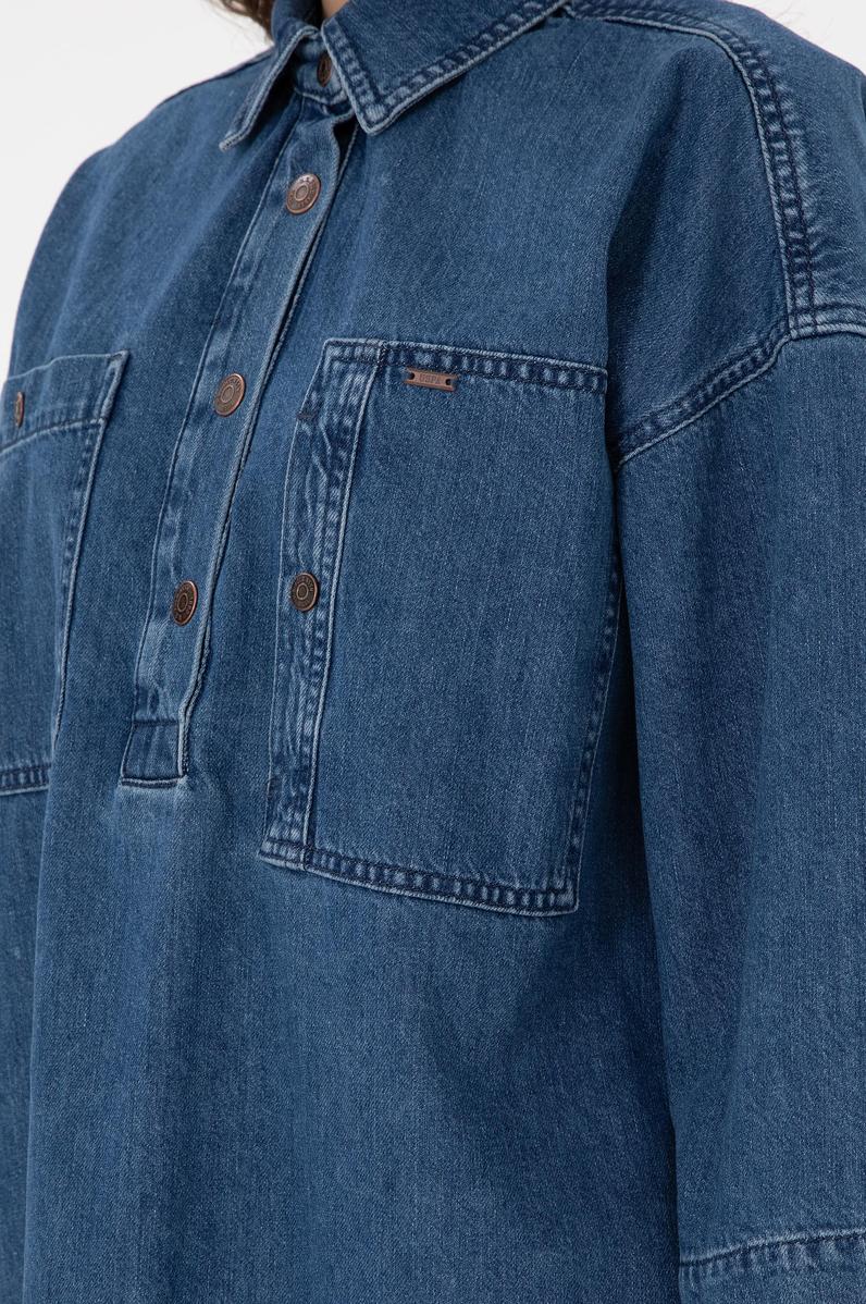 Kadın Mavi Jean Elbise