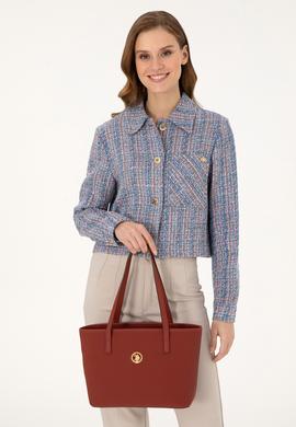 Kadın Kiremit Kol Çantası - 50293676008