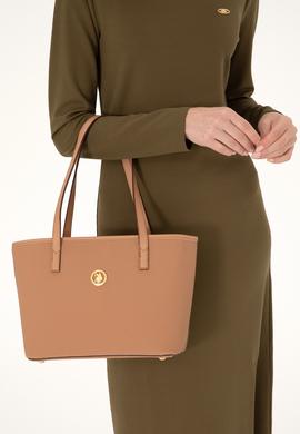 Kadın Camel Kol Çantası - 50293676007