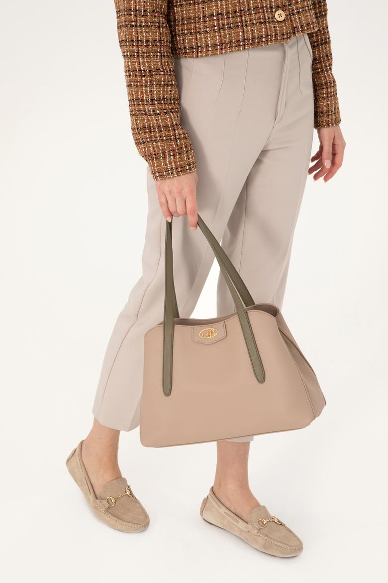 Kadın Bej Kol Çantası - 50300346002