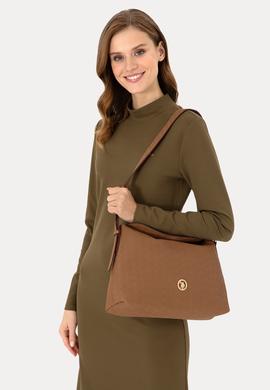 Kadın Kahverengi Kol Çantası - 50303426002