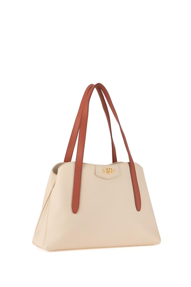 Kadın Krem Kol Çantası - 50300346001