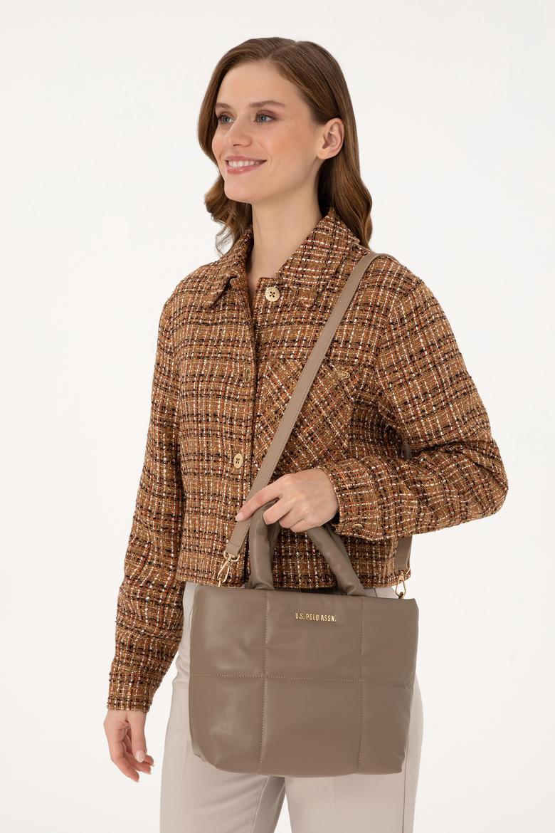 Kadın Vizon Puf Kol Çantası